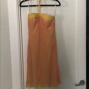 Laundry Halter Homecoming Dress
